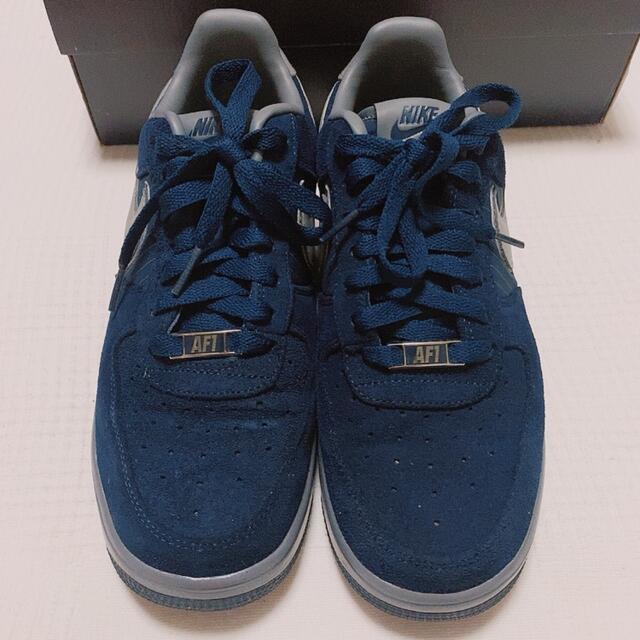 数時間のみNIKE LUNAR FORCE 1 CITY QS ネイビー24cm