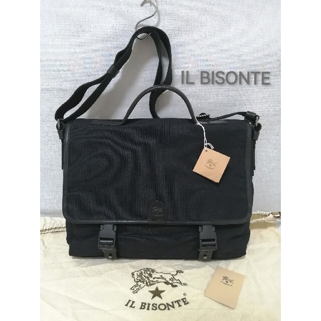 ☆新品メンズ☆【 IL BISONTE イルビゾンテ】ビジネスバッグ