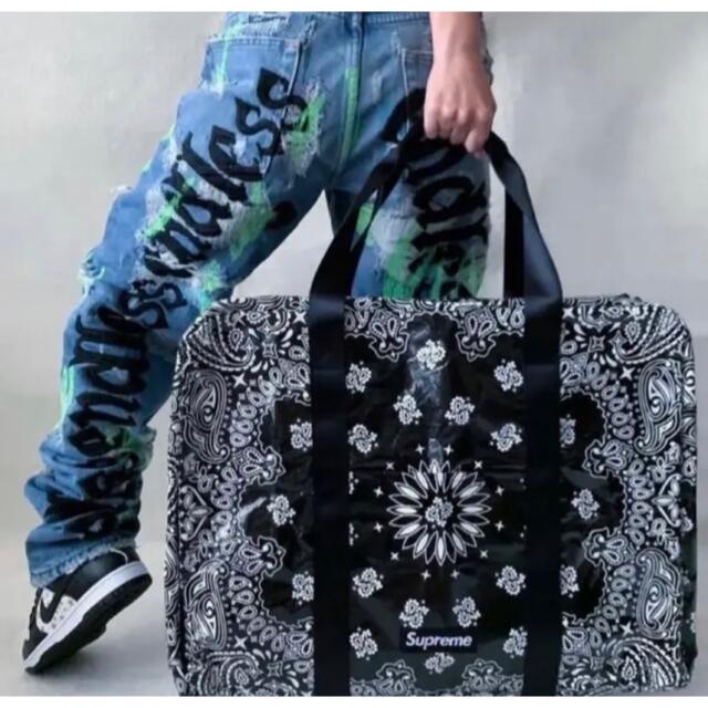 Supreme Bandana Tarp Large Duffle Bag