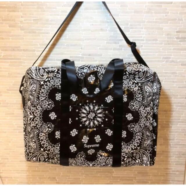 Supreme - Supreme Bandana Tarp Large Duffle Bagの通販 by フクロウ