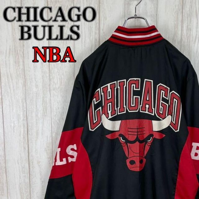 激レア】CHICAGO BULLS シカゴブルズ NBA ナイロンジャット FLOB9tk4ag