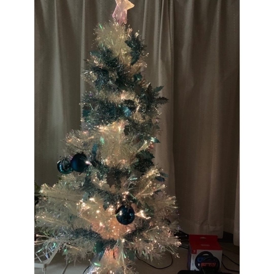 クリスマスツリー　ファイバー　 インテリア/住まい/日用品のインテリア小物(置物)の商品写真