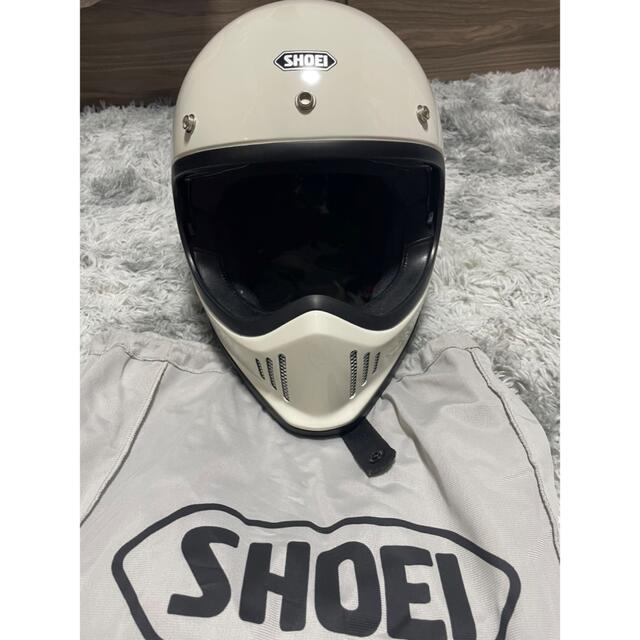 SHOEIフルフェイスヘルメットEX-ZERO & Lanp gloves自動車/バイク
