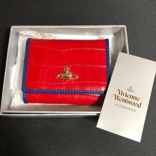 ヴィヴィアンウエストウッド(Vivienne Westwood)の[新品未使用]Vivienne Westwood折り財布クロコ型押し(折り財布)