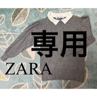 ザラ(ZARA)のZARA 襟付きカットソー(カットソー(長袖/七分))