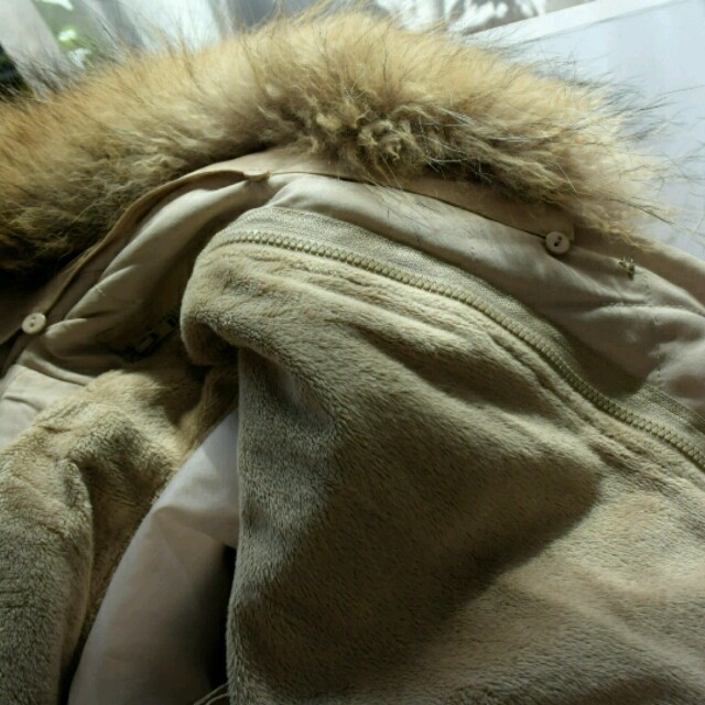 DURAS(デュラス)のデュラス　キルティングファーコート レディースのジャケット/アウター(ロングコート)の商品写真