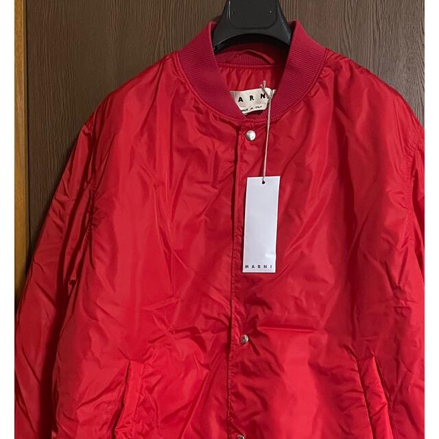 未使用品】 Marni - 50新品 MARNI メンズ ダウン ジャケット ブルゾン