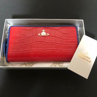 ヴィヴィアンウエストウッド(Vivienne Westwood)の[新品未使用]Vivienne Westwood長財布クロコ型押し(財布)