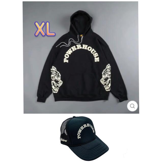 powerhouse×darcsportコラボHoodie cap セット