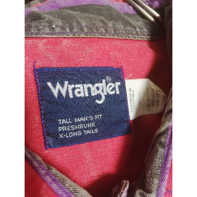 Wrangler(ラングラー)のWrangler ビックシルエット XL マルチストライプ ウエスタンシャツ メンズのトップス(シャツ)の商品写真