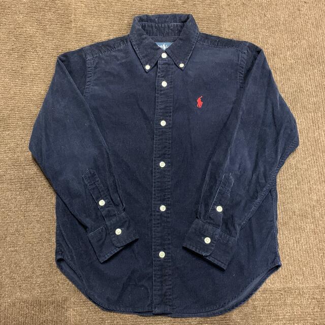 POLO RALPH LAUREN(ポロラルフローレン)の美品　ラルフローレン　120 シャツ　コーデュロイ生地 キッズ/ベビー/マタニティのキッズ服女の子用(90cm~)(ブラウス)の商品写真