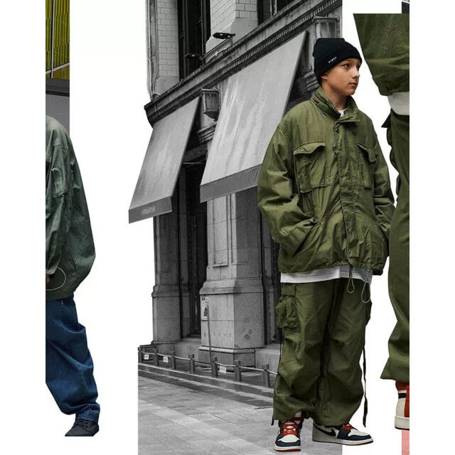 WTAPS ジャケット JACKET/COTTON.TWILL OLIVE L - ミリタリージャケット