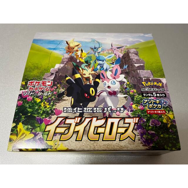 ポケモンカード　イーブイヒーローズ　1box シュリンクなし　新品　未開封のサムネイル