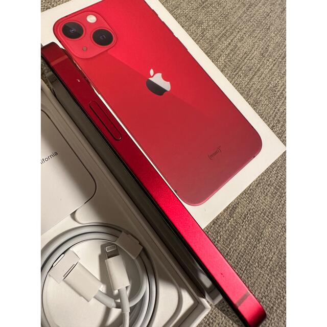 iPhone13mini 128GB レッドSIMフリー スマホ/家電/カメラのスマートフォン/携帯電話(スマートフォン本体)の商品写真