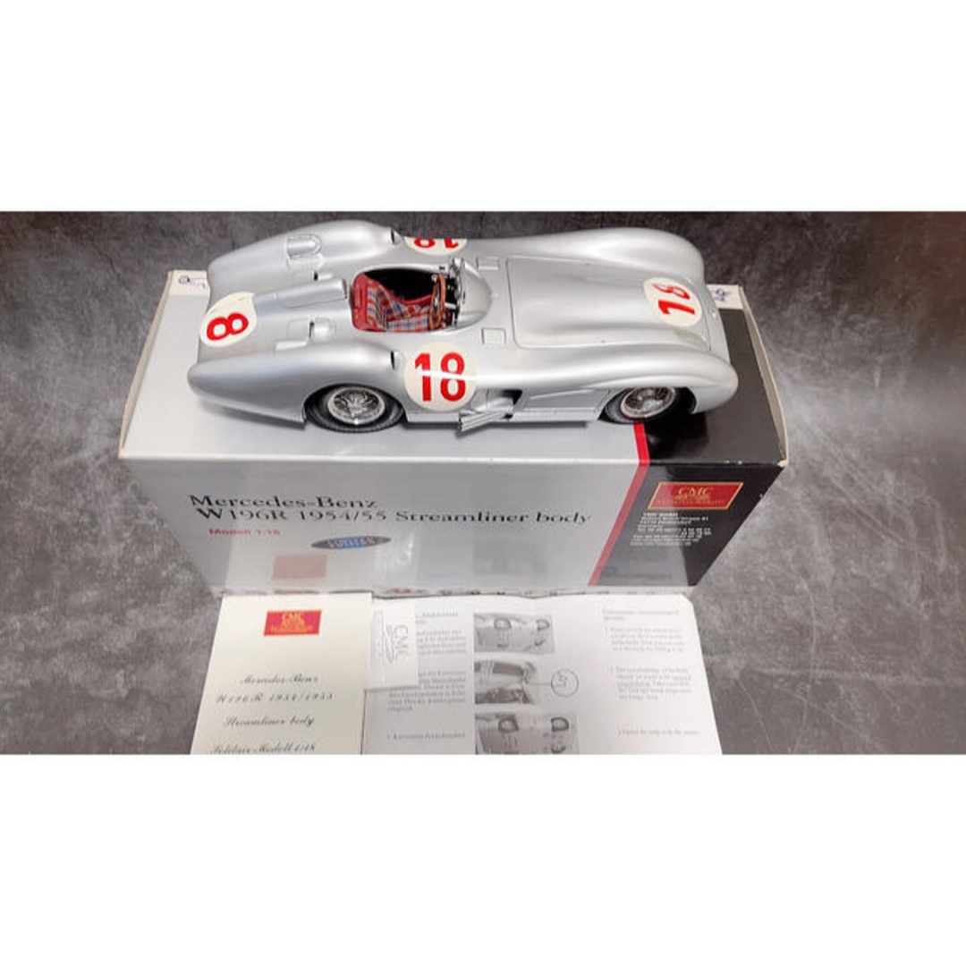 CMC 1/18 メルセデス・ベンツ W196r 優勝車#18 ミニカー レア - ミニカー