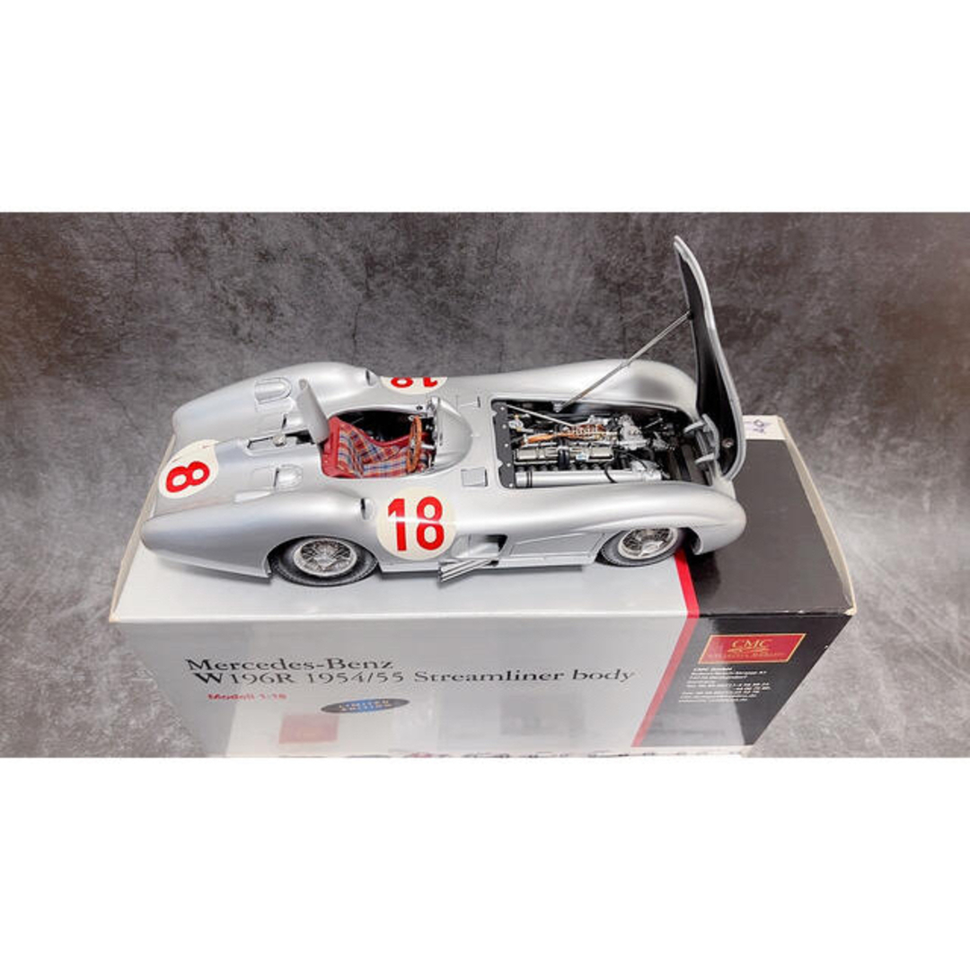 CMC 1/18 メルセデス・ベンツ W196r 優勝車#18 ミニカー レア - ミニカー