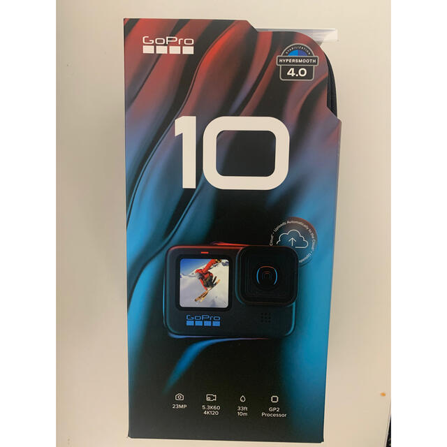 グッチ Gopro HERO 10 国内正規品 Black CHDHX-101-FW スマホ/家電