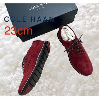 コールハーン(Cole Haan)の23.5cm    コール　ハーン　革靴　スエード(ローファー/革靴)