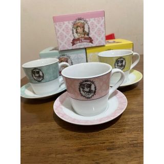 ペコクラブ(PECO CLUB)のぺこちゃんカップandソーサーセット（三色)(食器)