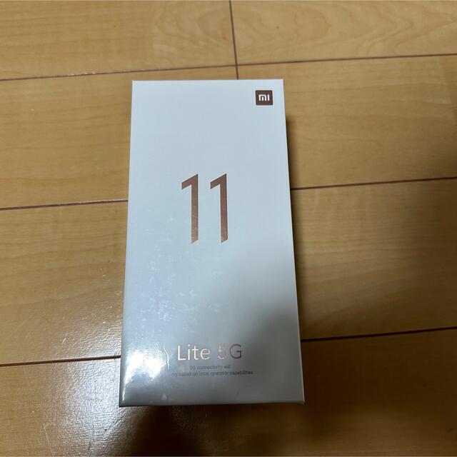 もなもな様　Xiaomi Mi11 Lite 5G ブラック　未使用　未開封のサムネイル