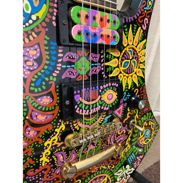 フェルナンデス Burny MG-120X hide サイケデリック(FERNANDES フェルナンデス Burny MG-120X hide サイケデリック(FERNANDES