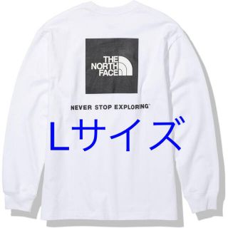 ザノースフェイス(THE NORTH FACE)の【新品未使用タグ付】ノースフェイス L バックスクエアロゴ NT82131(Tシャツ/カットソー(七分/長袖))