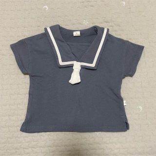 フタフタ(futafuta)のバースデイ cottoli セーラー衿Tシャツ(Ｔシャツ)