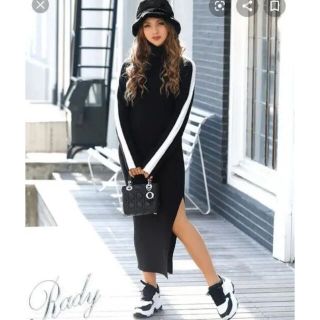 レディー(Rady)のサイドラインニットワンピース❤Rady(ロングワンピース/マキシワンピース)