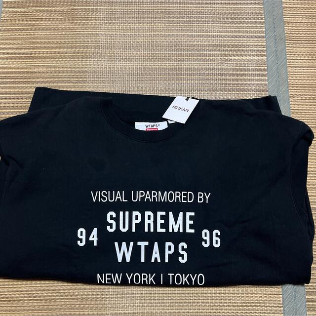 【未使用】suprem×wtaps 21AW WTAPS Crewneck