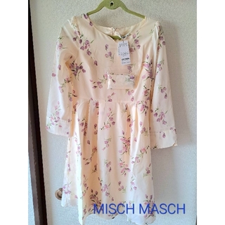 ミッシュマッシュ(MISCH MASCH)の新品未使用　タグ付き　MISCH MASCH　ワンピース　Mサイズ(ひざ丈ワンピース)