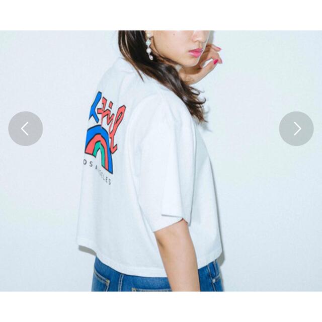 X-girl(エックスガール)のX-girl Tシャツ　ブラック レディースのトップス(Tシャツ(半袖/袖なし))の商品写真