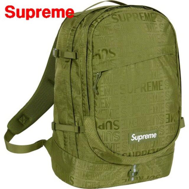 Supreme Backpack Olive 19SS オリーブ バックパック