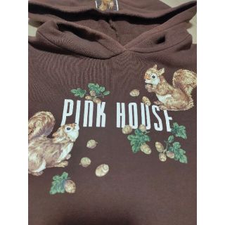 ピンクハウス(PINK HOUSE)のヴィンテージ＊ピンクハウス　リス柄　パーカー(パーカー)