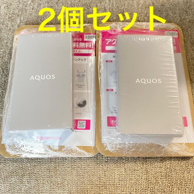 【新品未開封】AQUOS sense6 SH-RM19 SIMフリー