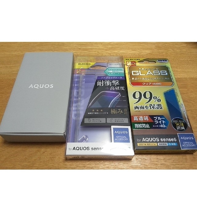 新品未開封 AQUOS sense6 SH-RM19 64GB おまけ付き まとめ割はじめる