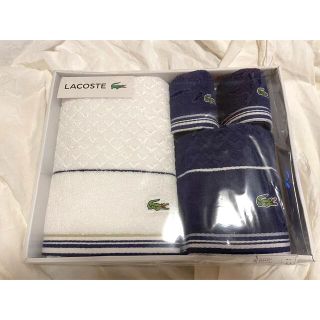 ラコステ(LACOSTE)のラコステ　タオルセット(タオル/バス用品)