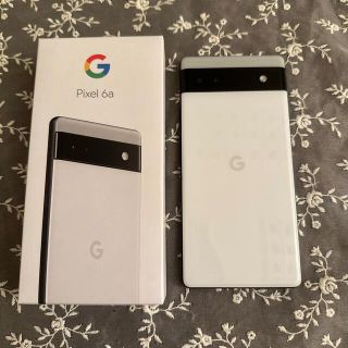 グーグルピクセル(Google Pixel)のGoogle Pixel 6a 128GB ホワイト(スマートフォン本体)