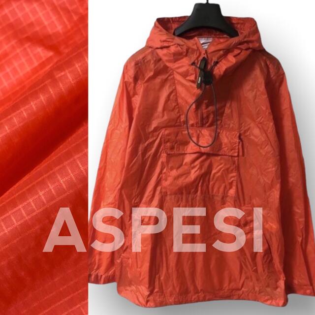 ASPESI - 新品【定価5.4万】ASPESI アスぺジ ナイロン フーデット ジャケット Lの通販 by GENSEN store