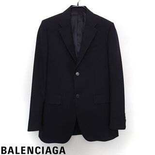 バレンシアガ(Balenciaga)のBALENCIAGA テーラードジャケット　34　ブラック(テーラードジャケット)