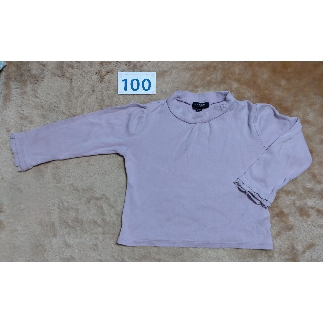 BURBERRY(バーバリー)のバーバリー ハイネックロンT 100 キッズ/ベビー/マタニティのキッズ服女の子用(90cm~)(Tシャツ/カットソー)の商品写真