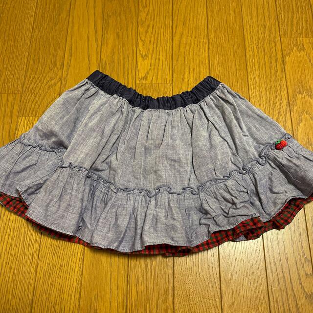 familiar(ファミリア)のファミリア　スカート　90 キッズ/ベビー/マタニティのキッズ服女の子用(90cm~)(スカート)の商品写真