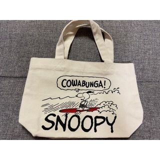 スヌーピー(SNOOPY)のスヌーピー ミニトートバッグ ランチトートバッグ(トートバッグ)