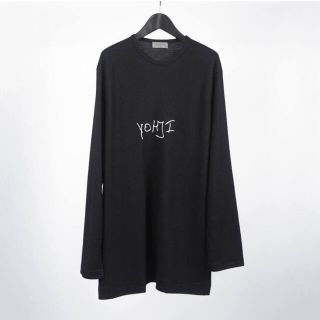 ヨウジヤマモト(Yohji Yamamoto)のYOHJI YAMAMOTO "YOHJI"丸首長袖(ニット/セーター)