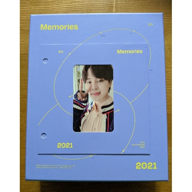 防弾少年団(BTS)(ボウダンショウネンダン)のBTS Memories of 2021 Blu-ray　フォトカード ジミン エンタメ/ホビーのタレントグッズ(アイドルグッズ)の商品写真