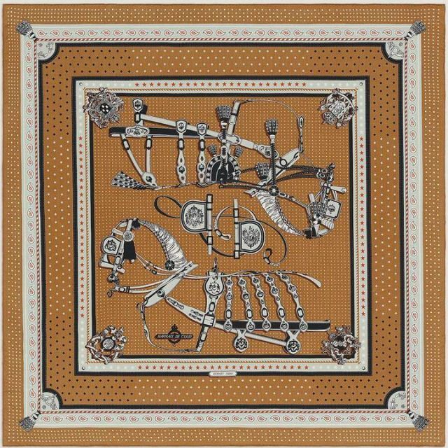 10%OFF】 Hermes 2022AW新作 エルメス カシシル140 宮廷の馬具
