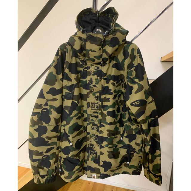 極美　BAPE スノボジャケット　ゴアテックス　サイズS