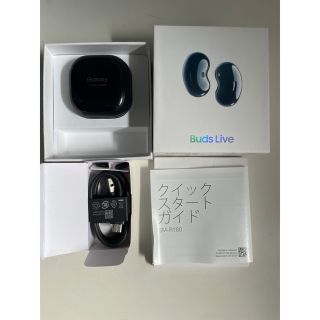 サムスン(SAMSUNG)のGalaxy Buds Live ワイヤレスイヤホン ブラック(ヘッドフォン/イヤフォン)