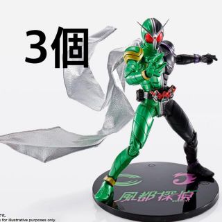 バンダイ(BANDAI)の仮面ライダーW サイクロンジョーカー 風都探偵アニメ化記念　3個セット(特撮)