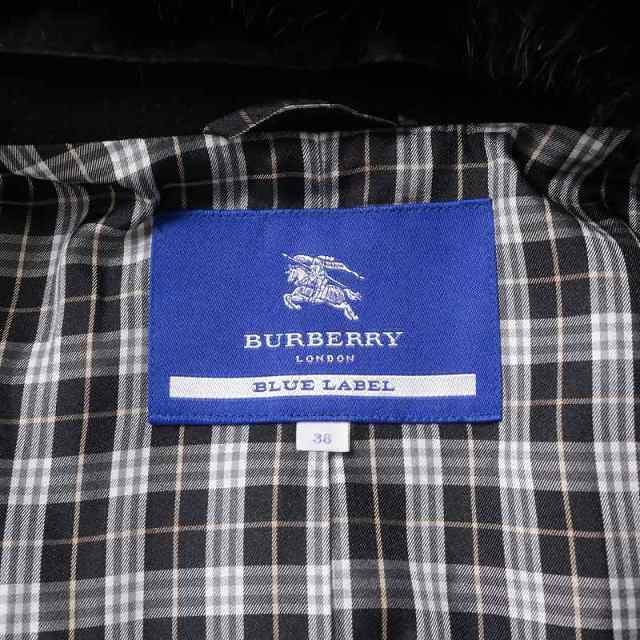 BURBERRY BLUE LABEL(バーバリーブルーレーベル)のBURBERRY BLUE LABEL ステンカラーコート ミドル丈 38 M レディースのジャケット/アウター(その他)の商品写真