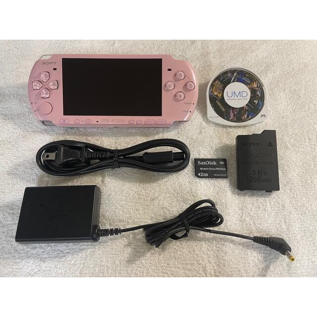PSP-3000 ブロッサムピンク 動作確認済